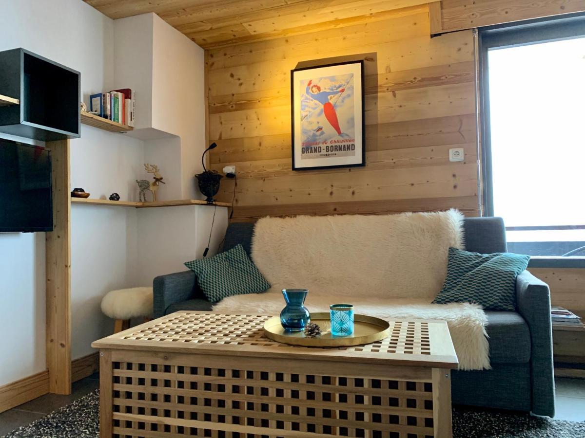 Bel Appartement Avec Vue Exceptionnelle Le Grand-Bornand Esterno foto