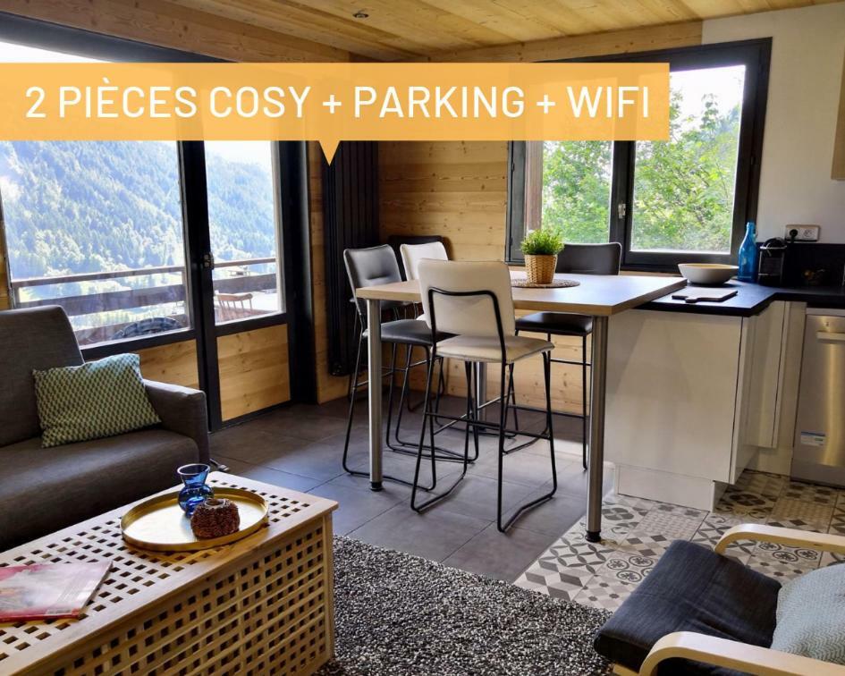 Bel Appartement Avec Vue Exceptionnelle Le Grand-Bornand Esterno foto
